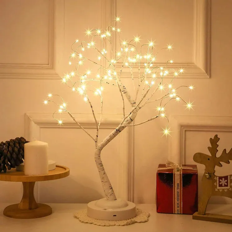 108 LED Unique Artificial Fairy Tree Light for Home Decoration (Warm Yellow)