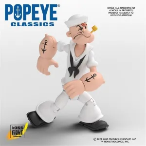 1:12 Popeye White Version Action Figure