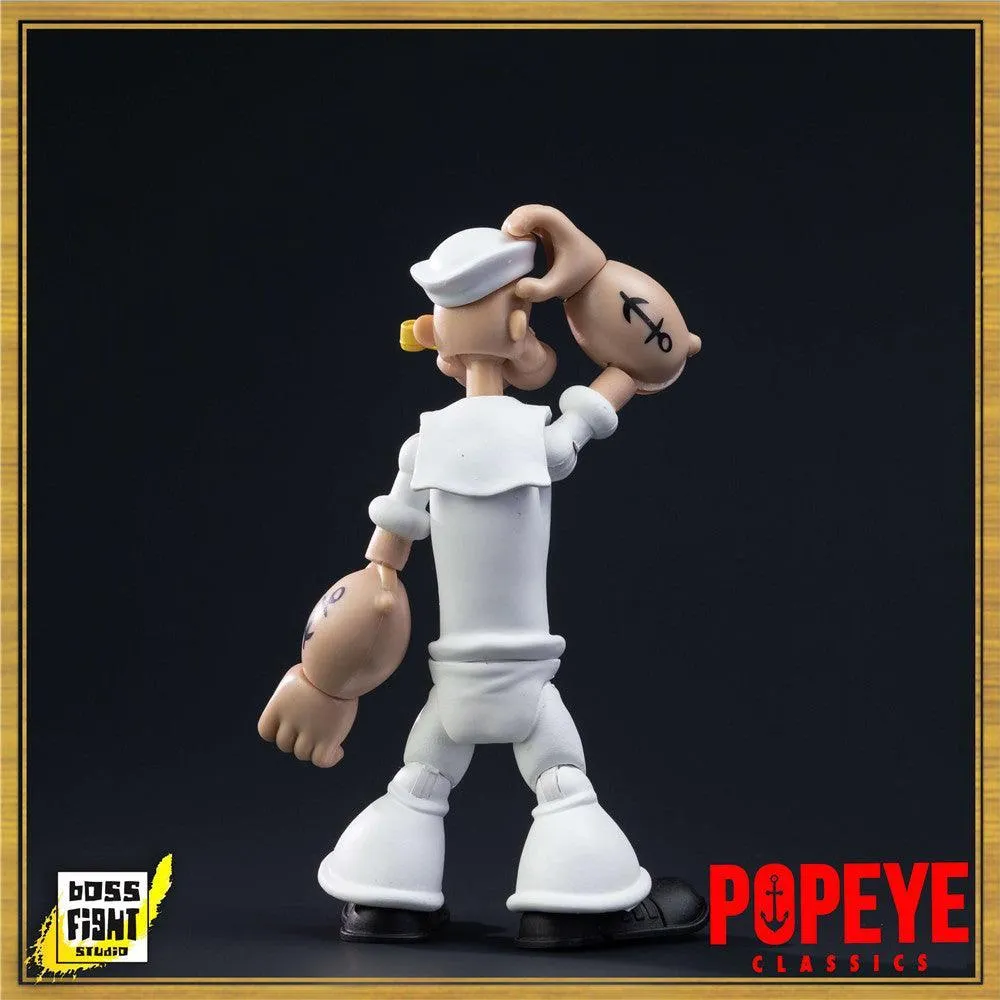 1:12 Popeye White Version Action Figure