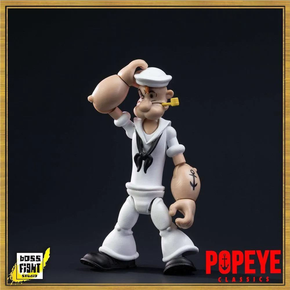 1:12 Popeye White Version Action Figure