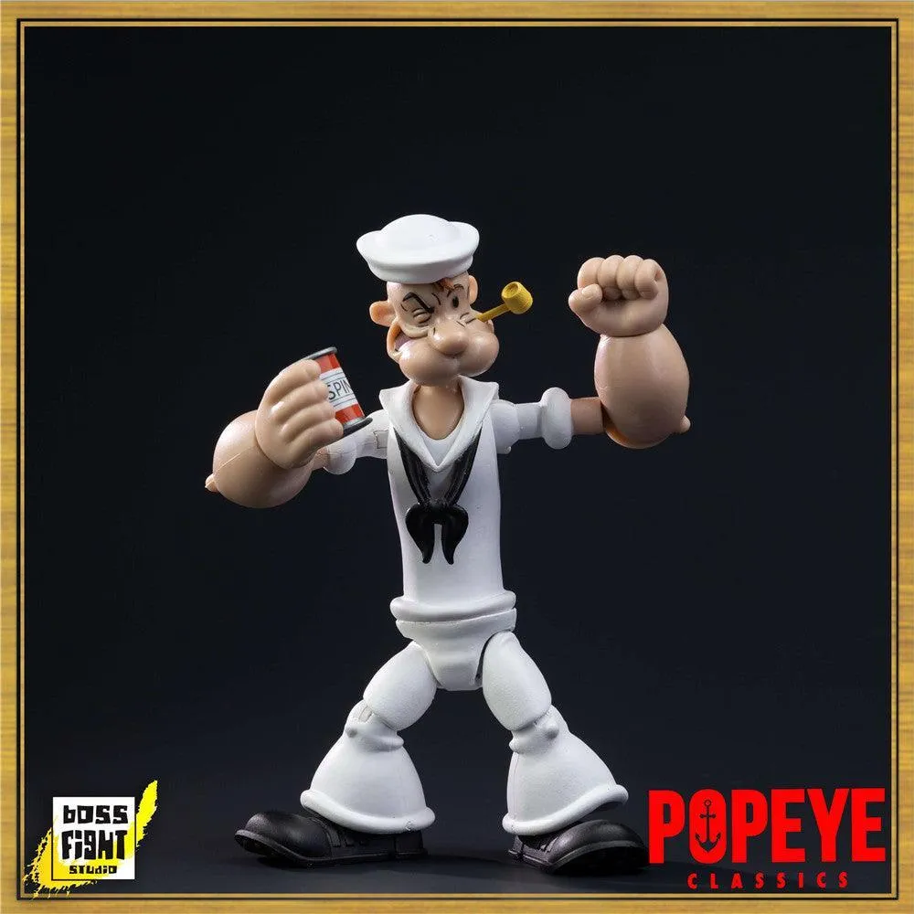 1:12 Popeye White Version Action Figure