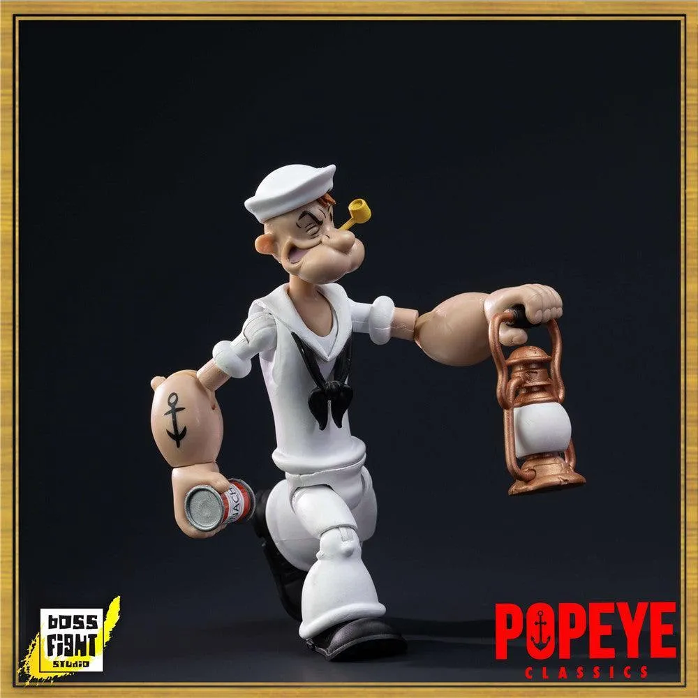 1:12 Popeye White Version Action Figure