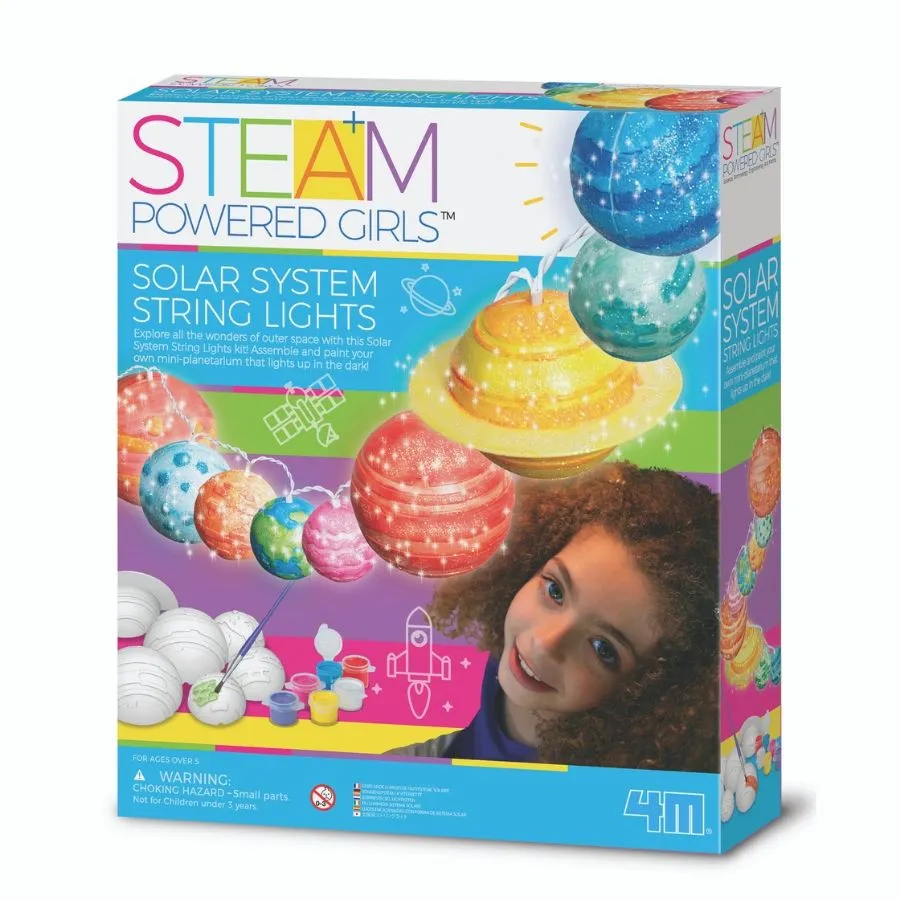 4M - STEAM Powered Girls: Solar System String Lights