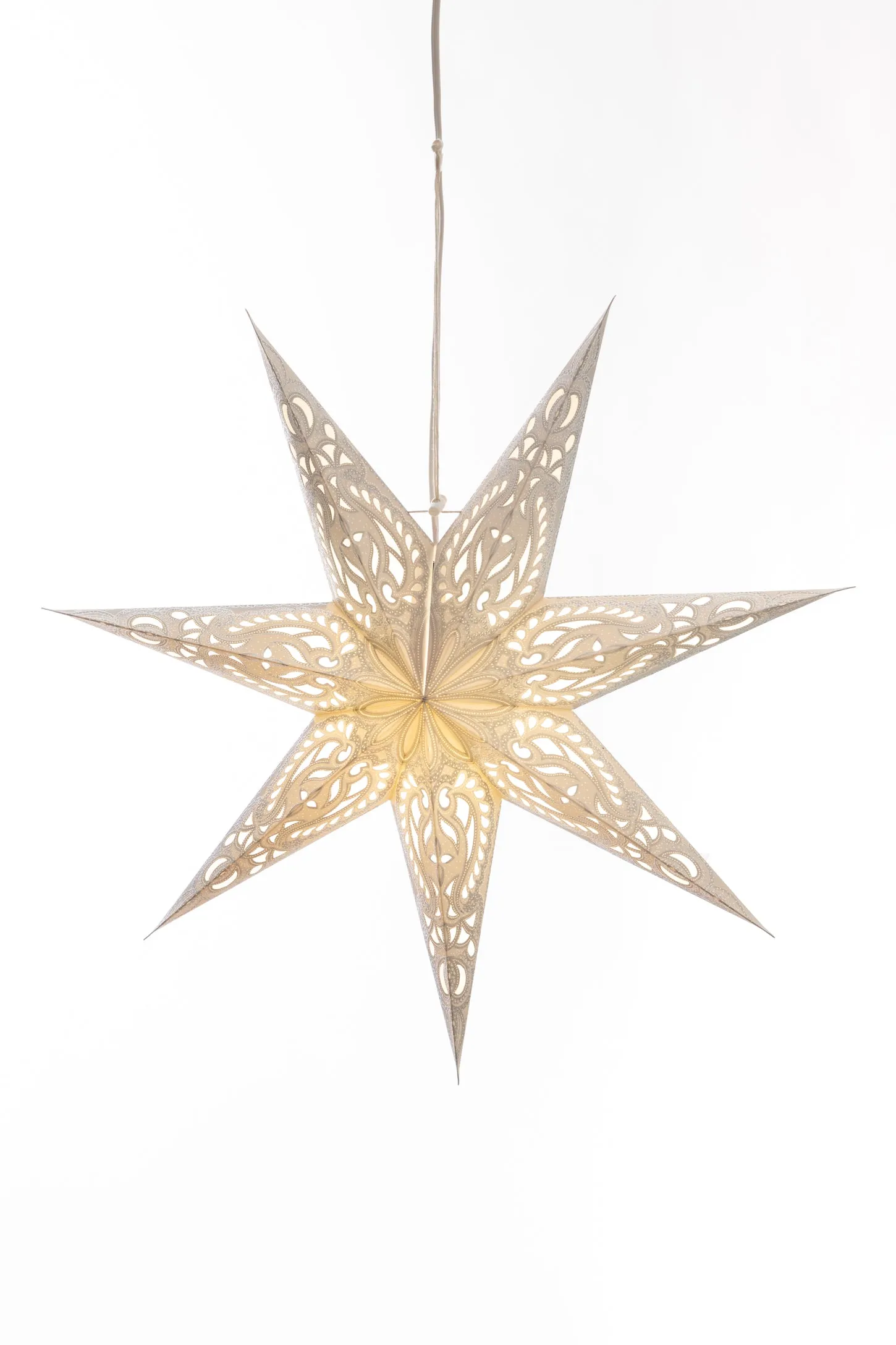 7 Point Paper Star Lantern