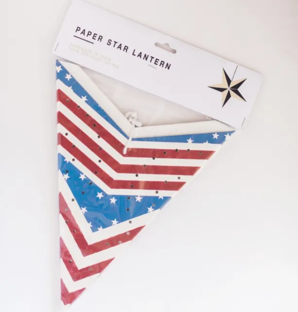 American Flag Star Lantern