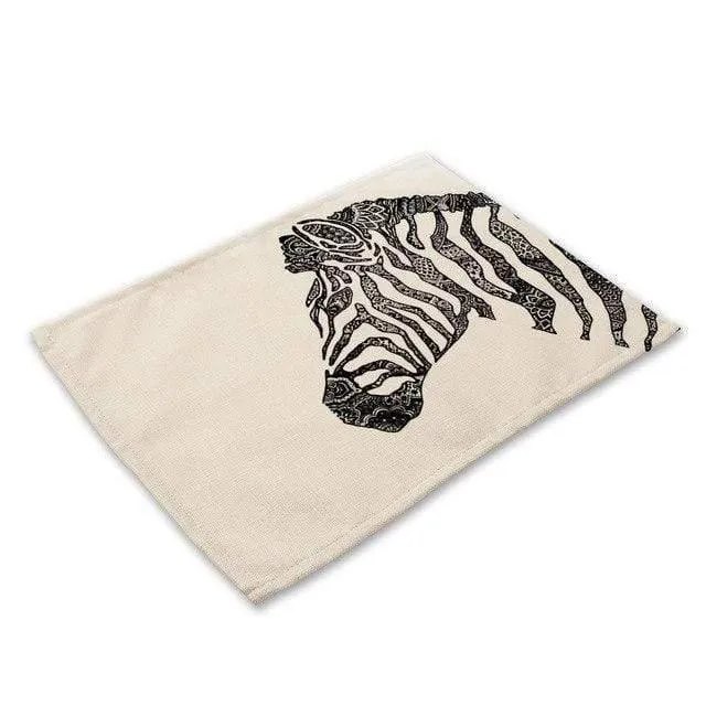 Animal Print  Placemats