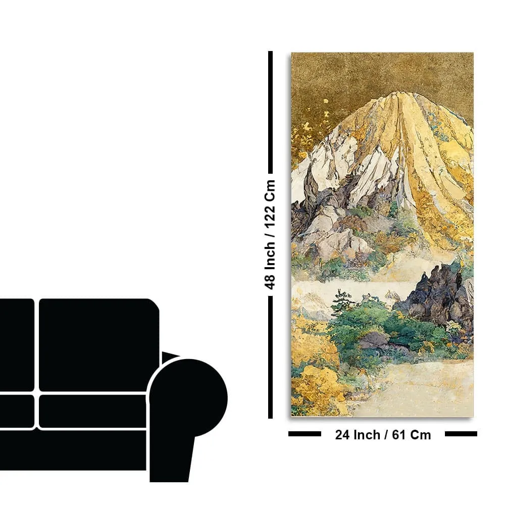 Beautiful Mountain Scenery Canvas Wall Painting