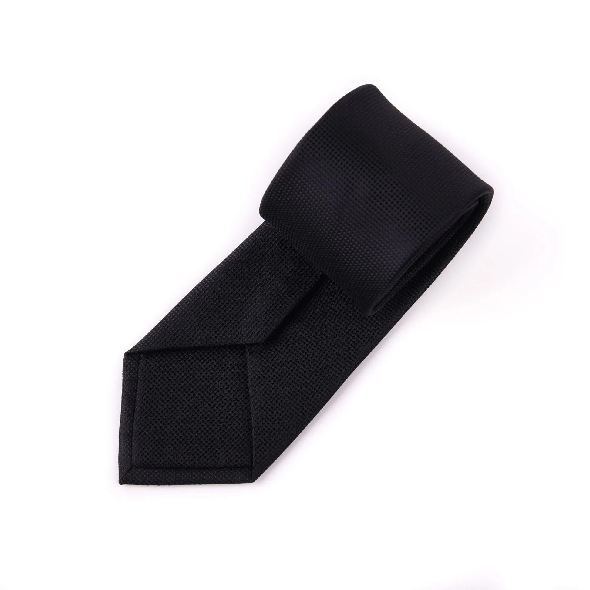 Black Stylish 3" Necktie Business Elegance  For professional Formal Ego