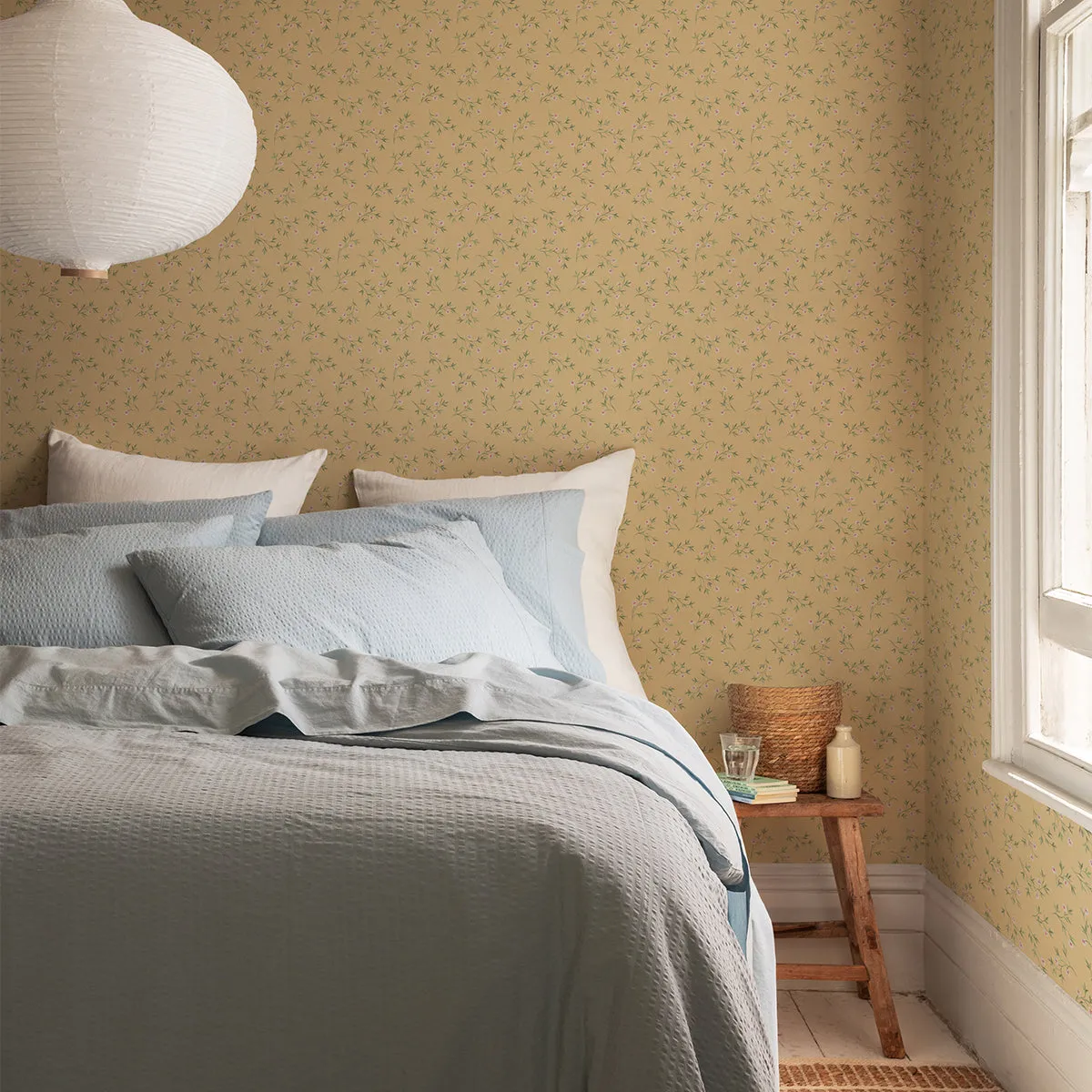 Chamomile Yellow Spring Sprig Wallpaper