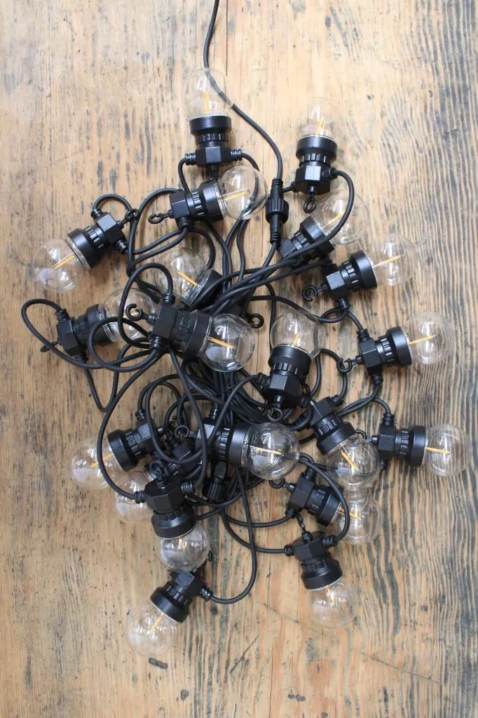 Clear Bulb Festoon Lights - Outdoor String Lights