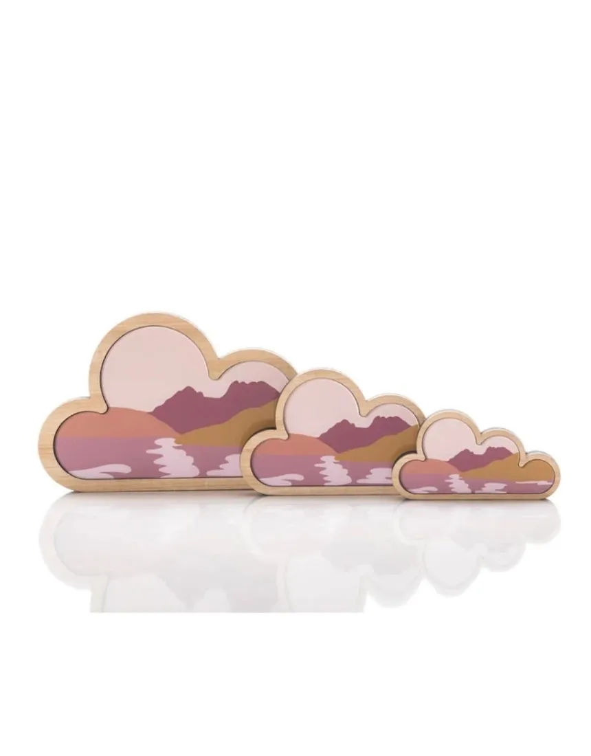 Cradle Cloud Art set of 3