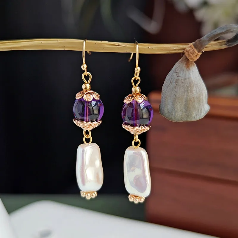 Dangle Earrings: Violeta