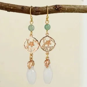 Dangle Earrings: Windowsill