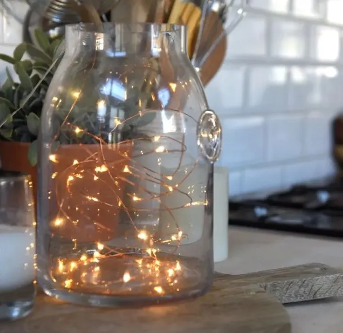 Fine Copper String Wire Fairy Lights