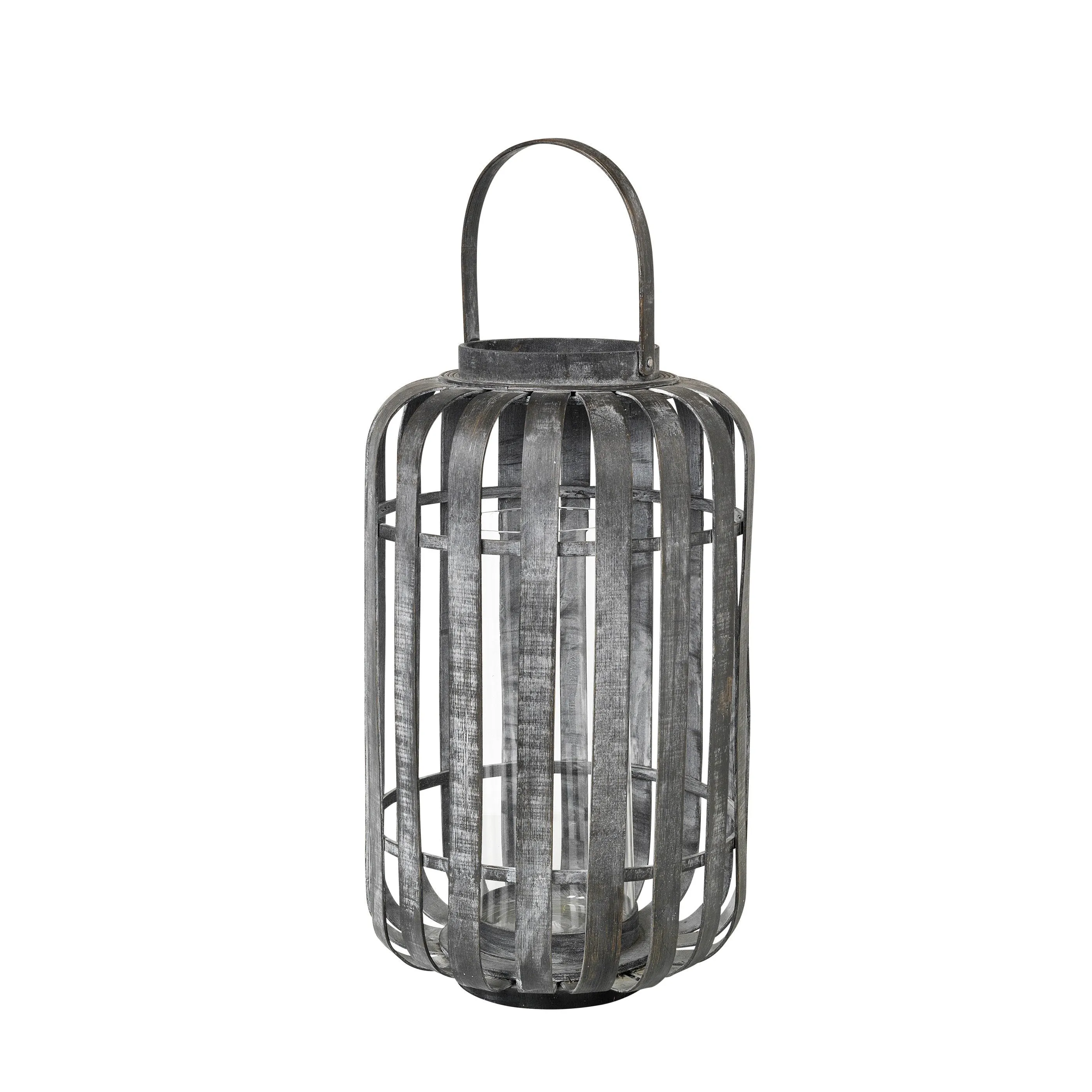 Grey Bamboo Lantern - Dinas - Broste Copenhagen - Two Sizes