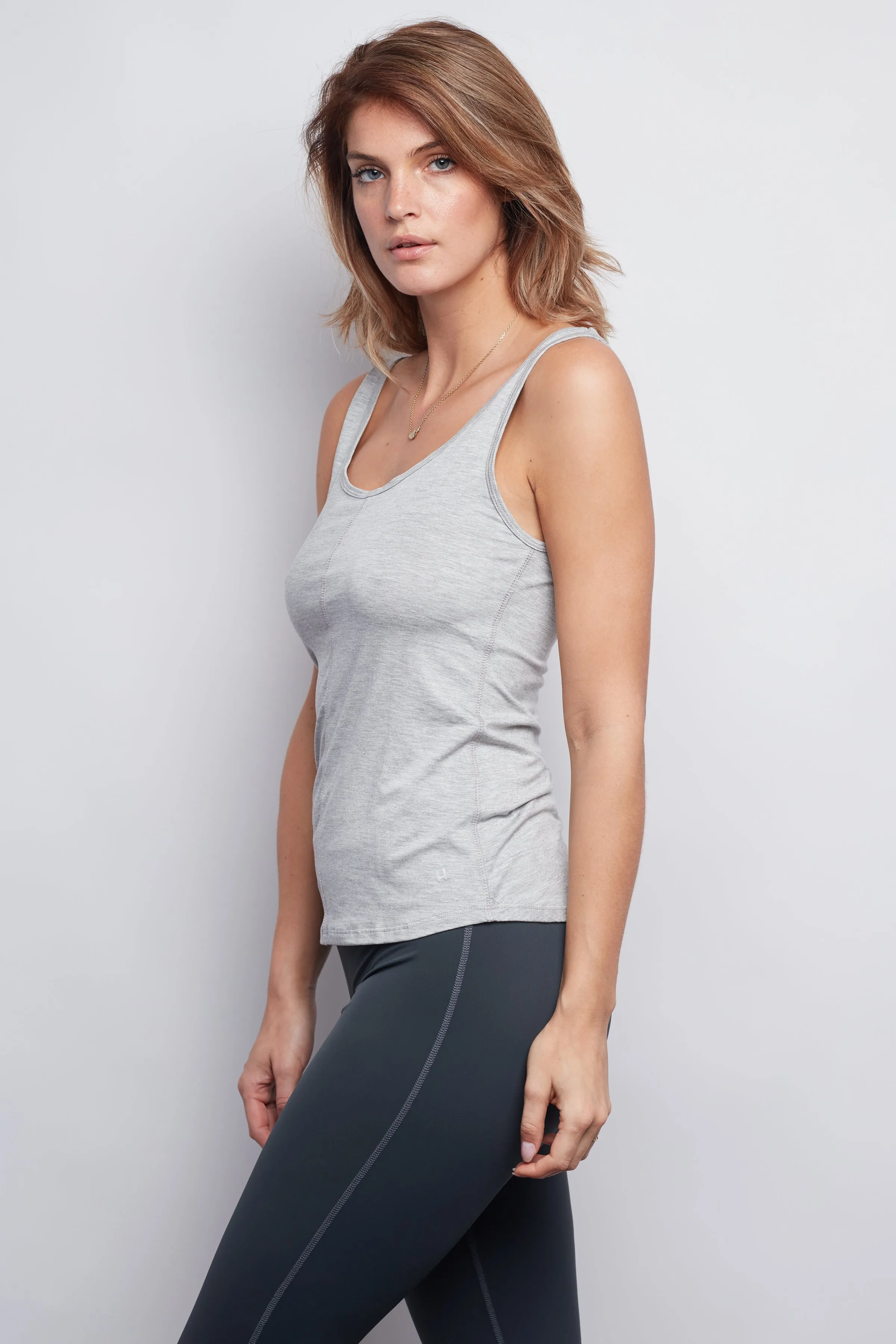 Heather Grey Essential Tank