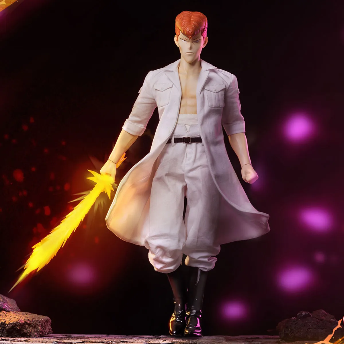 HiPlay Asmus Toys Kazuma Kuwabara Yu Yu Hakusho Series Luxury Edition Anime Action Figure