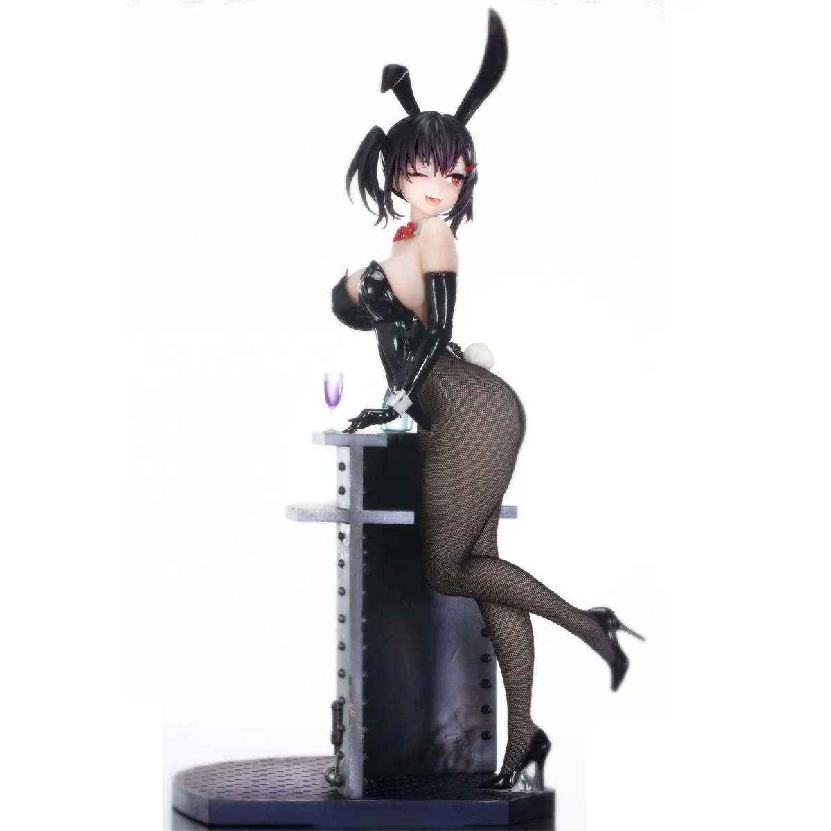 HiPlay BearPanda Asanagi Thermochromic Paint 3D Crystal Eyes Bunny Girl Rin Anime Figurine