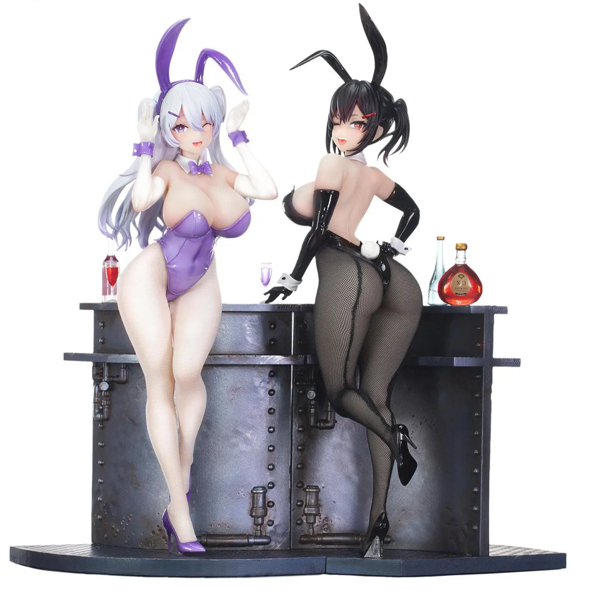 HiPlay BearPanda Asanagi Thermochromic Paint 3D Crystal Eyes Bunny Girl Rin Anime Figurine