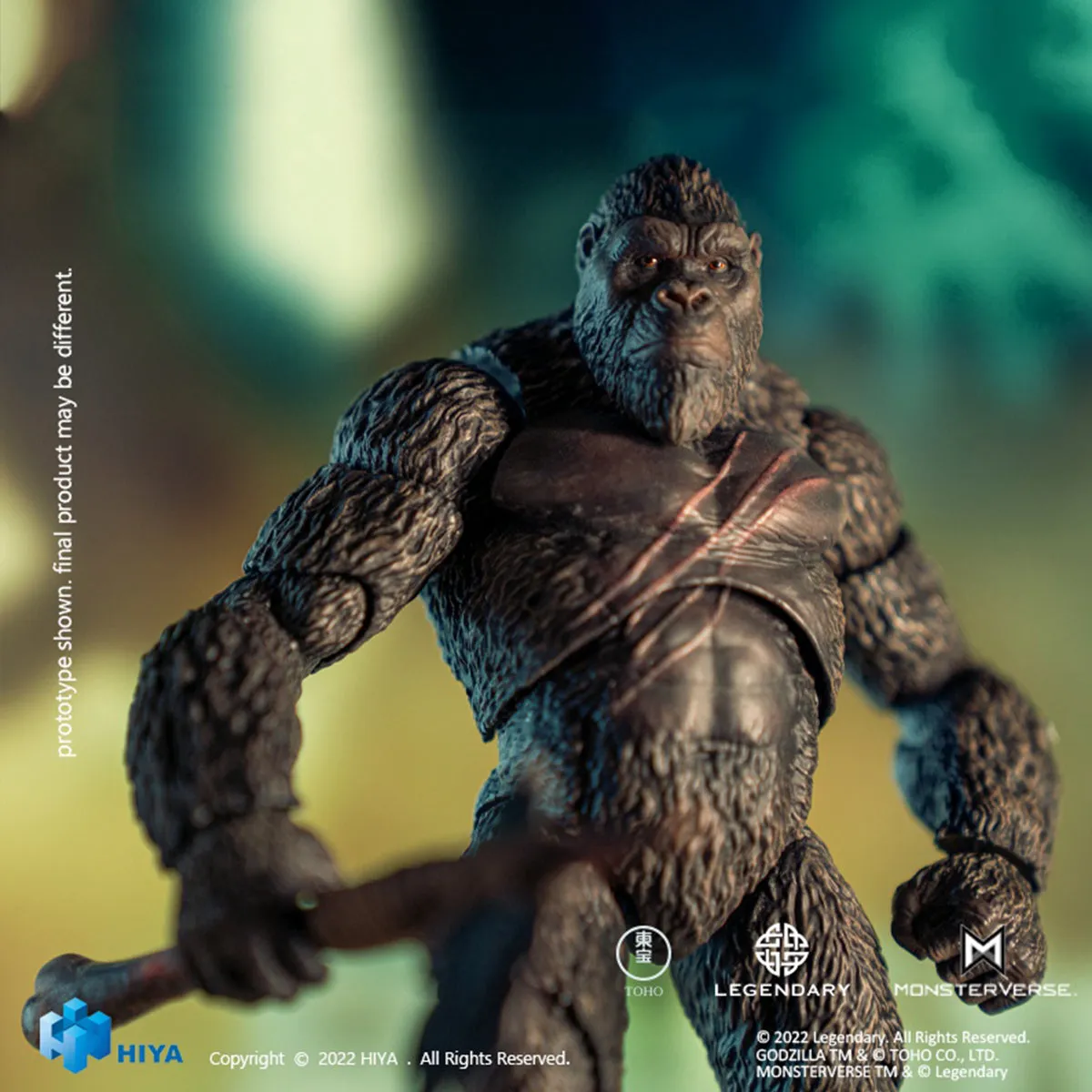 HiPlay HIYA Godzila vs. Kong: Kong Exquisite Basic Series Monster Action Figure