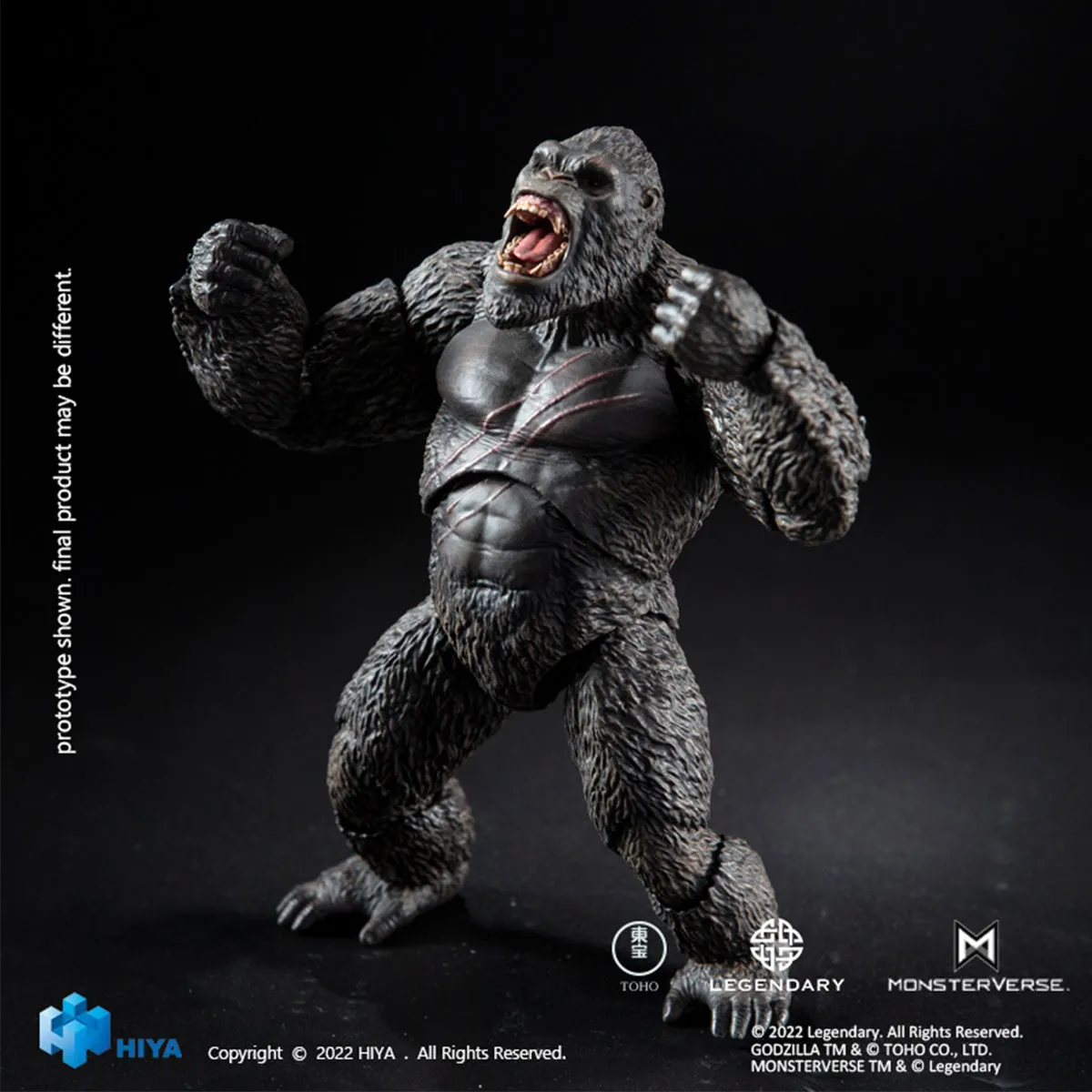 HiPlay HIYA Godzila vs. Kong: Kong Exquisite Basic Series Monster Action Figure