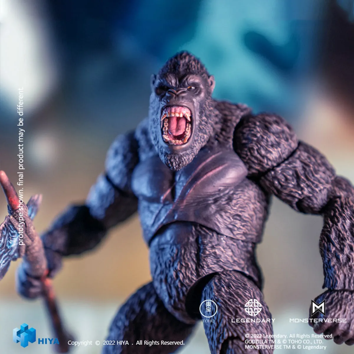 HiPlay HIYA Godzila vs. Kong: Kong Exquisite Basic Series Monster Action Figure