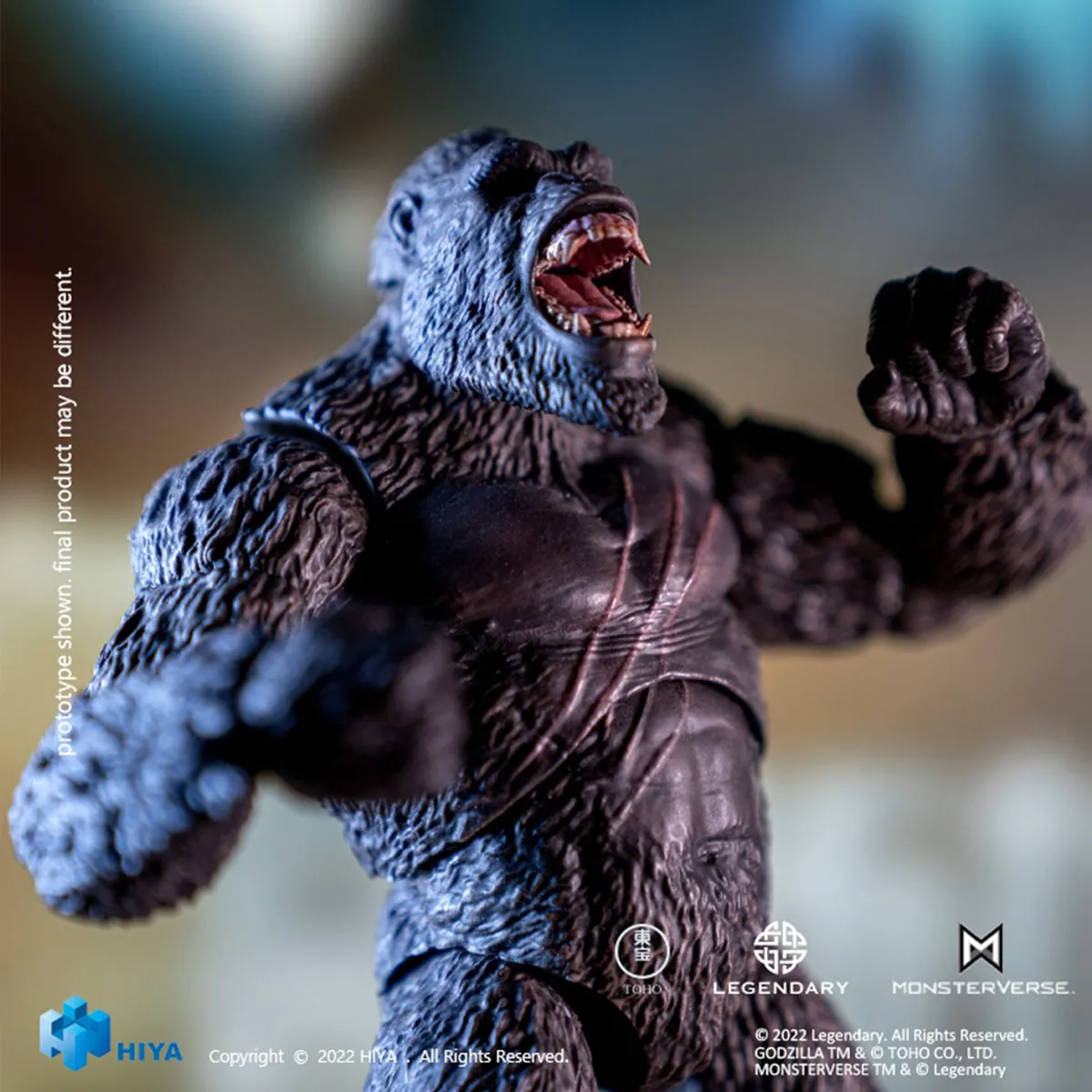 HiPlay HIYA Godzila vs. Kong: Kong Exquisite Basic Series Monster Action Figure