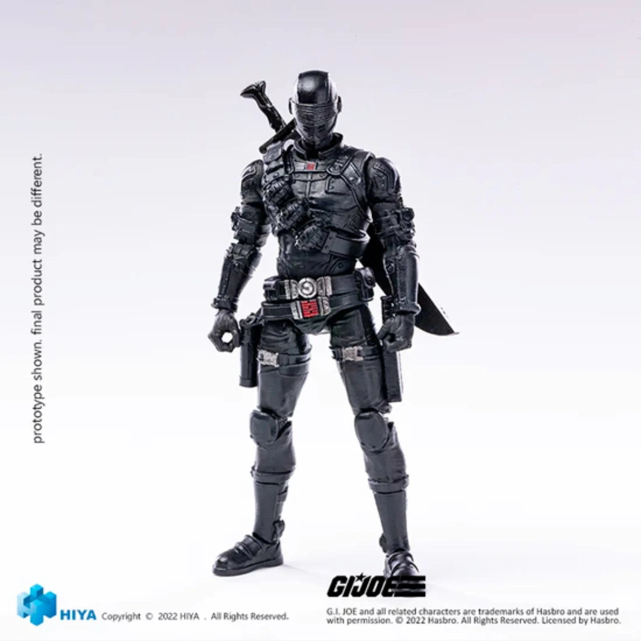 HIYA Exquisite Mini Series G.I. Joe Snake Eyes