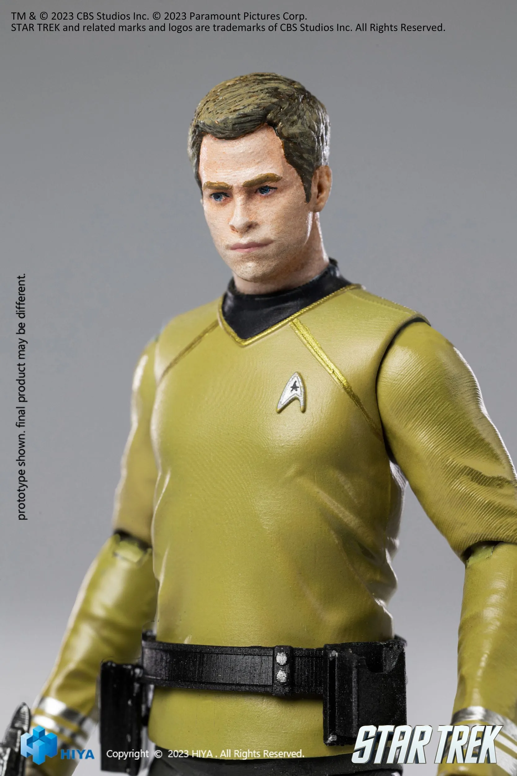 Hiya Toys Star Trek 2009 James T. Kirk Exquisite Mini 1/18 Action Figure