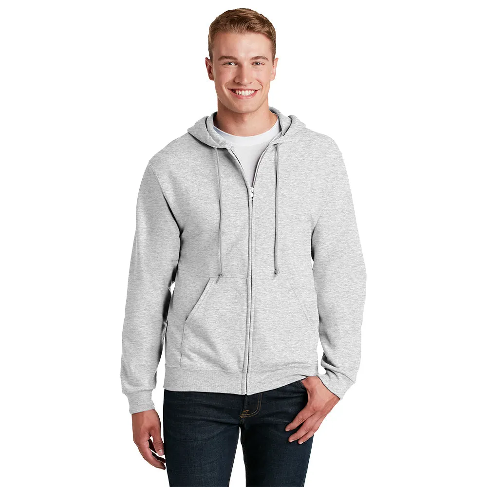 Jerzees® - NuBlend® Full-Zip Hooded Sweatshirt - Ash