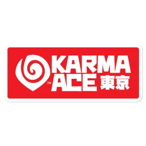 Karma Ace: Tokyo Red Box Logo - Sticker