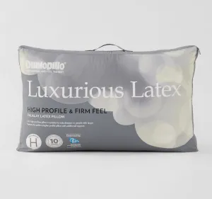 Luxurious Latex High Profile Firm Feel Pillow