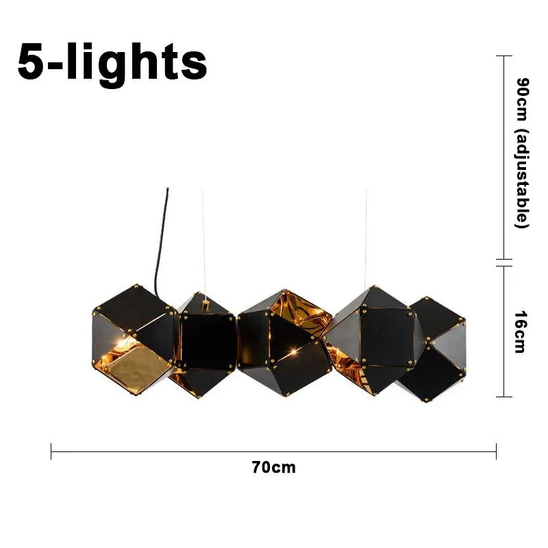 Modern Metal Creative Pendant Light for Living Room Dining Room Circular Design Hanging Lamps Home Decoration Lighting Fixtures