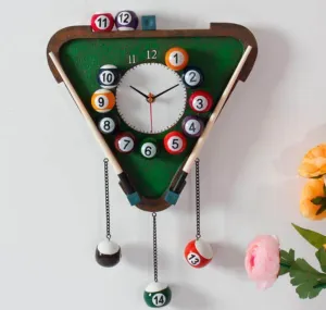 Modern Pool Wall Clock