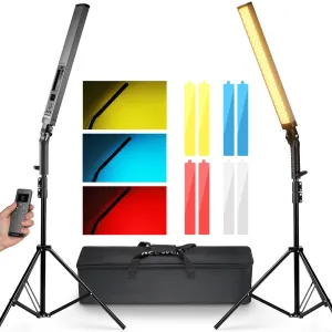 NEEWER BH20B Upgraded LED Video Light Stick Kit