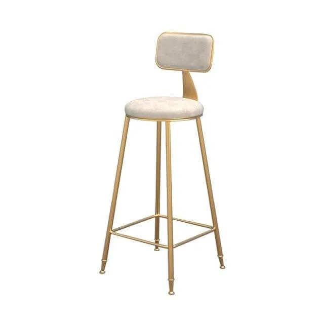 Nordic Modern Iron Bar Stool