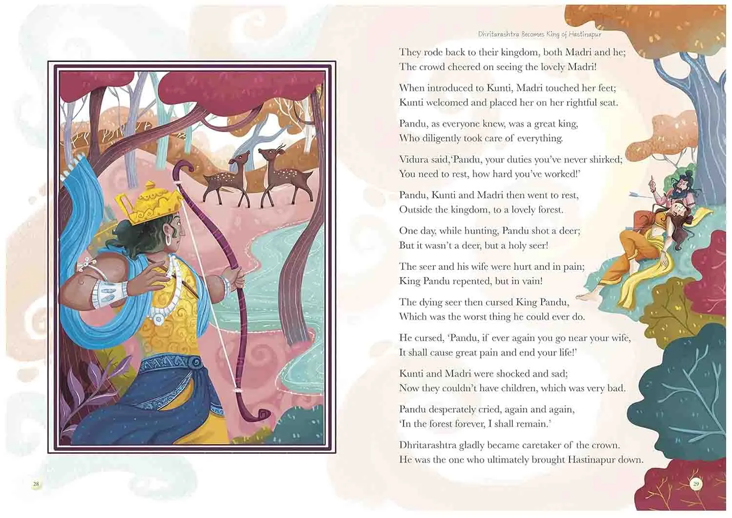 Om Books International The Mahabharata in Rhyme