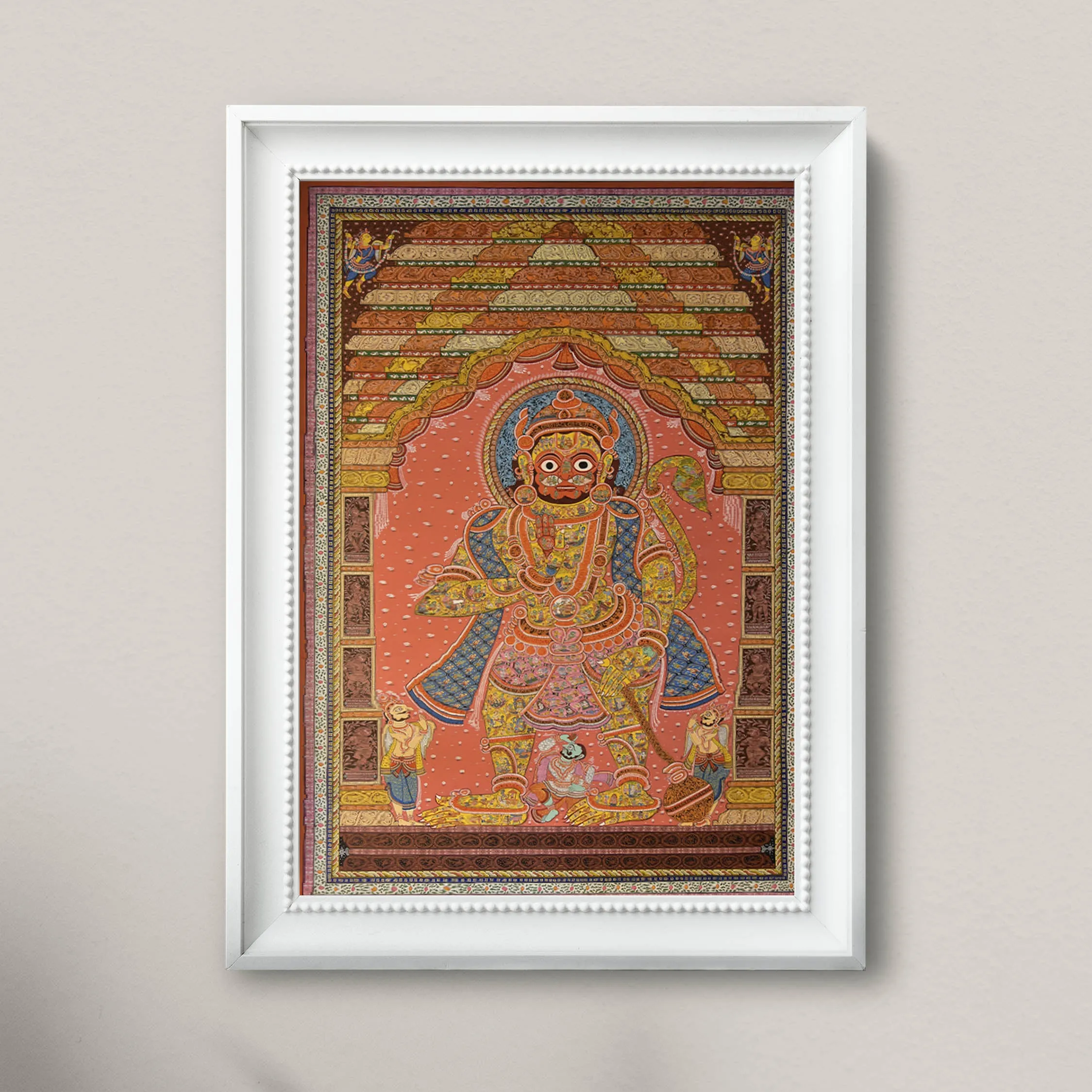 Pattachitra Painting of Hanuman