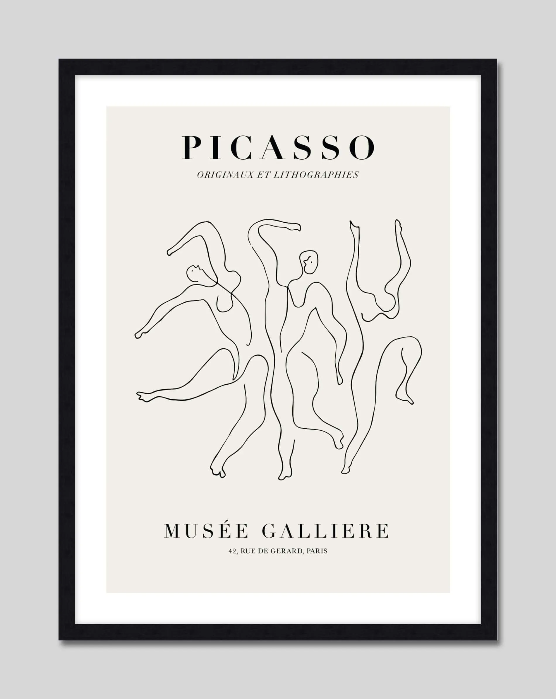 Picasso, Musee Galliere, Trois Danseuses