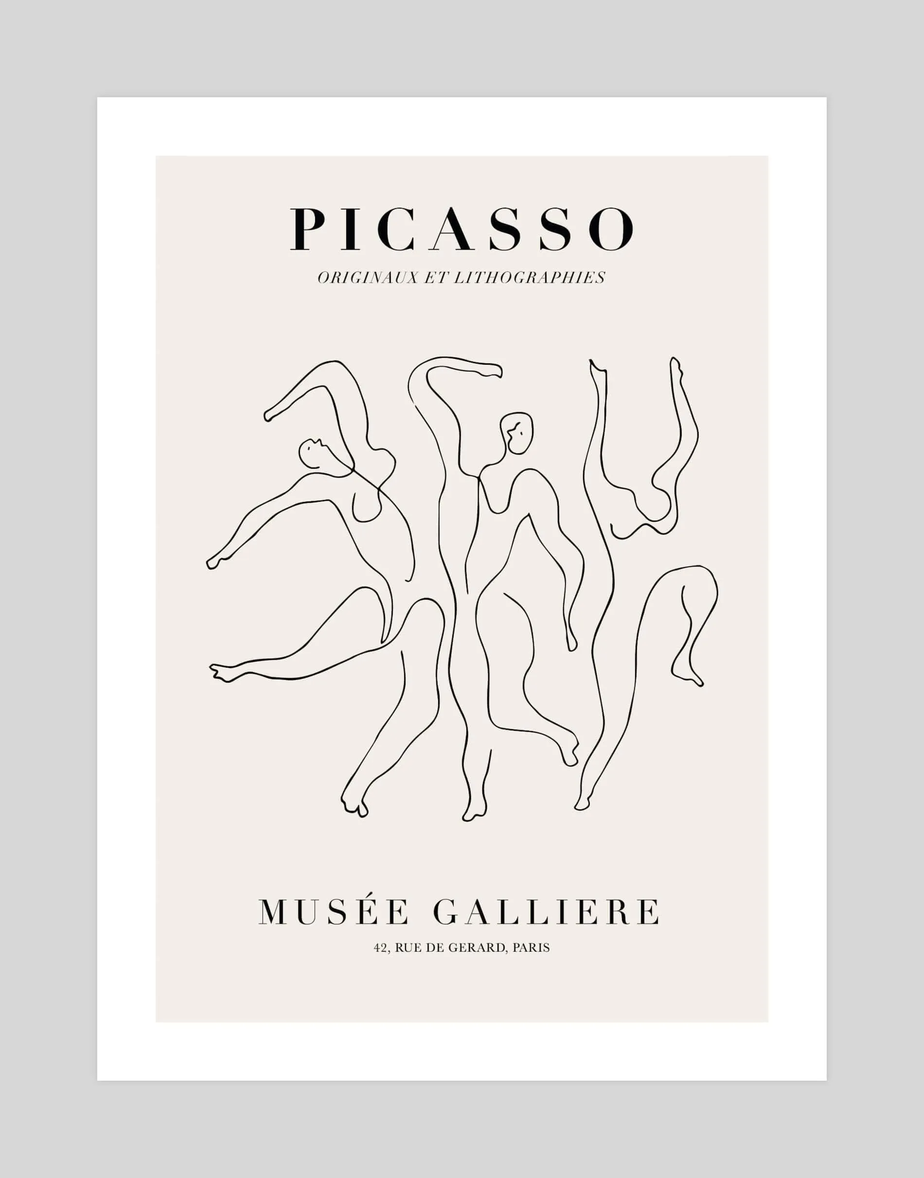 Picasso, Musee Galliere, Trois Danseuses