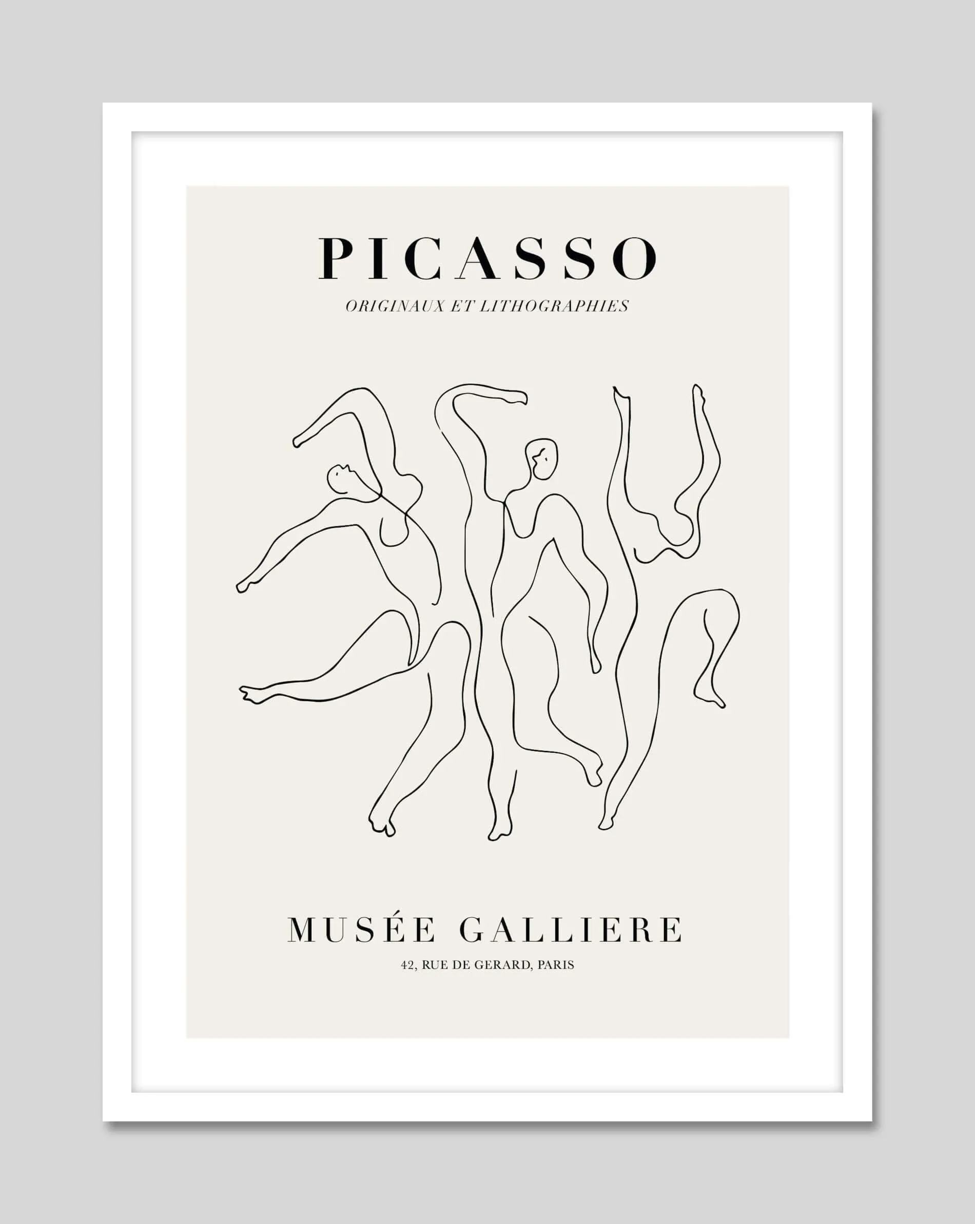 Picasso, Musee Galliere, Trois Danseuses