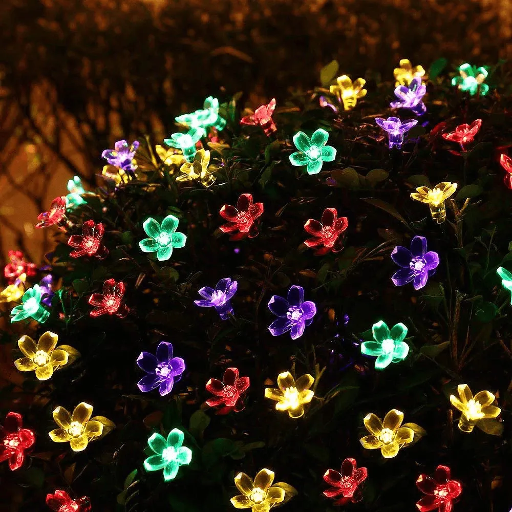 Solar Flower Lights For Home Decor Multicolour - Epyz