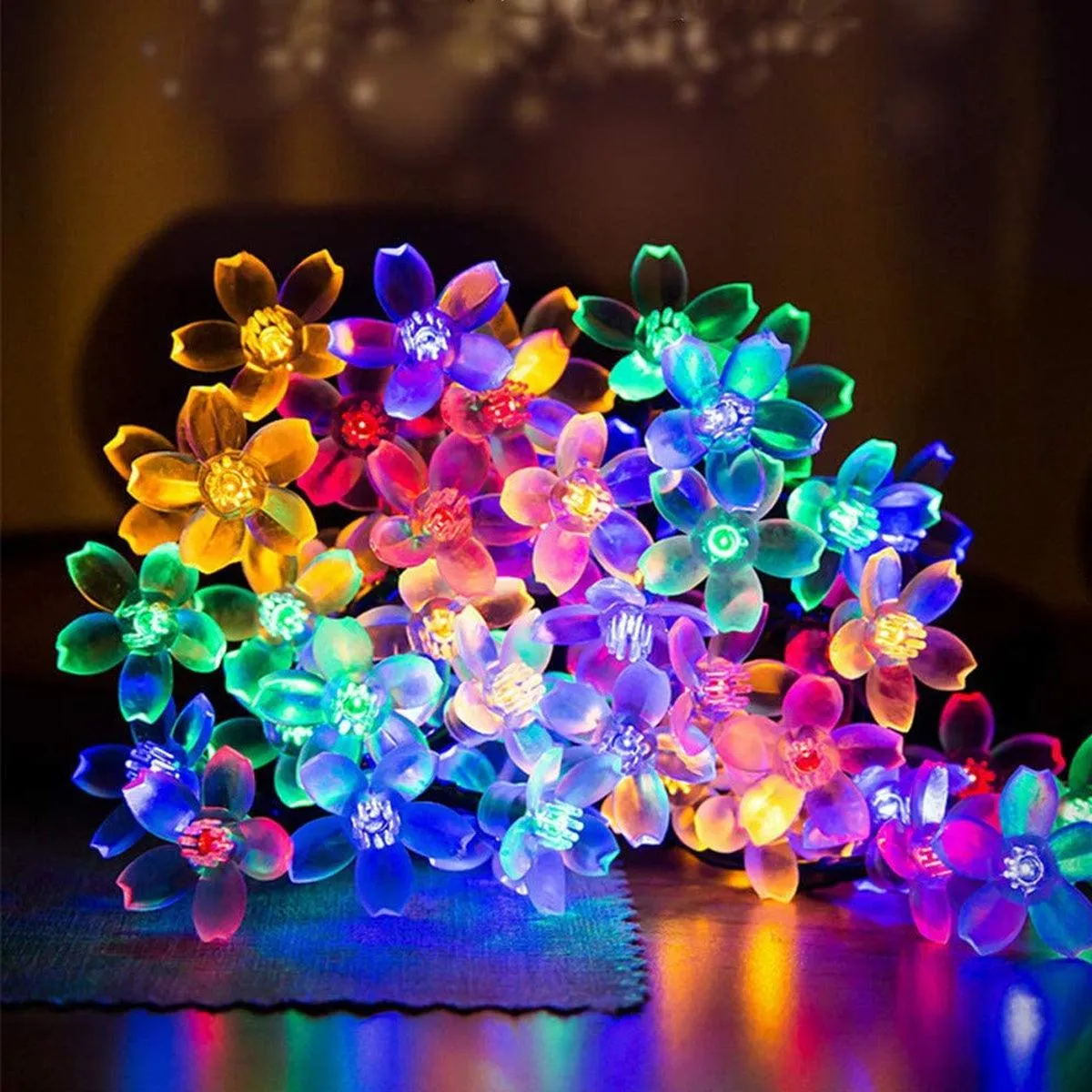 Solar Flower Lights For Home Decor Multicolour - Epyz