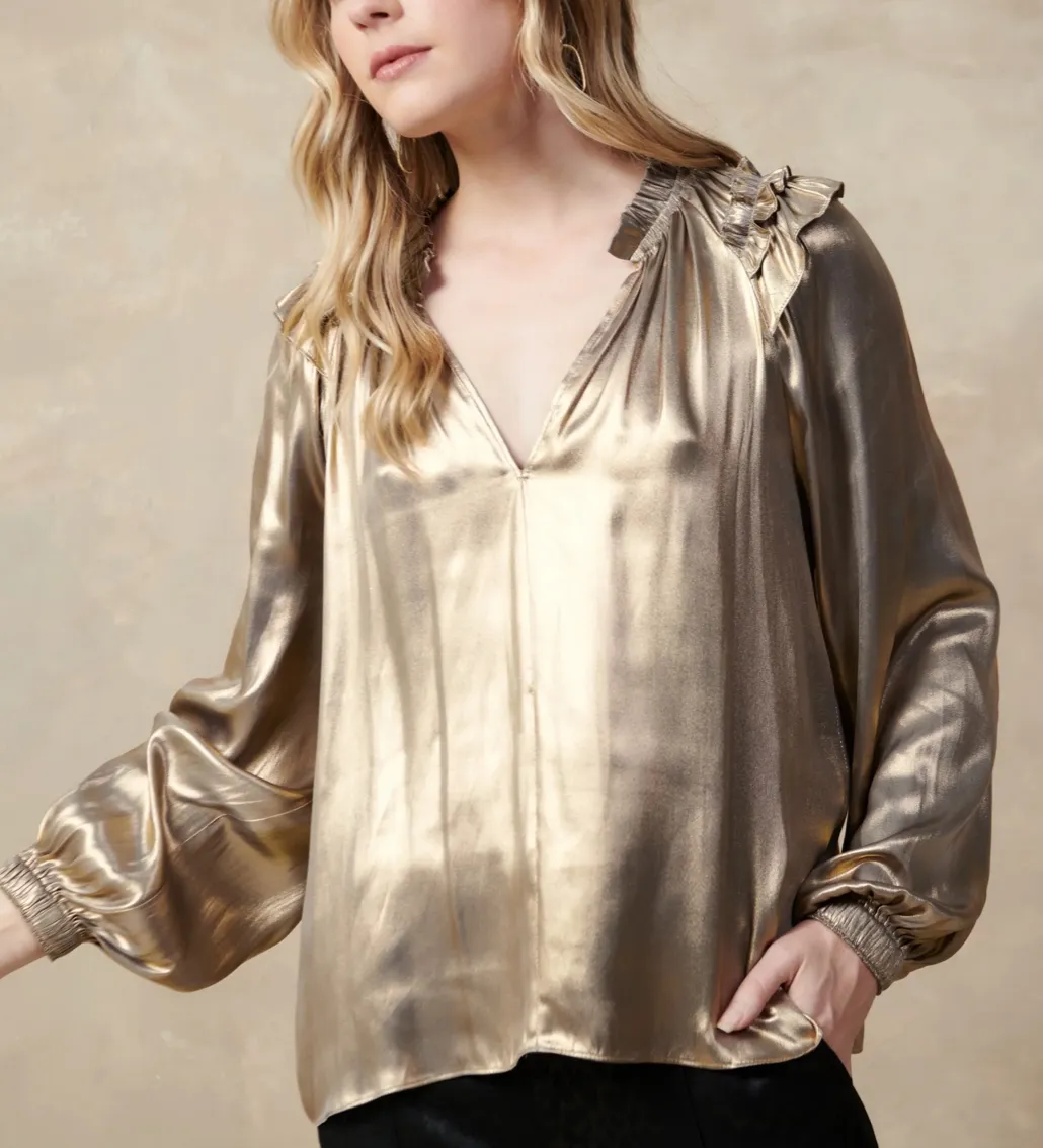 Stay Golden Blouse