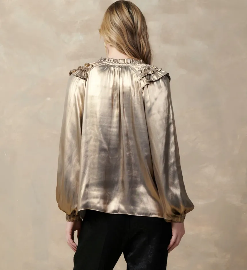 Stay Golden Blouse