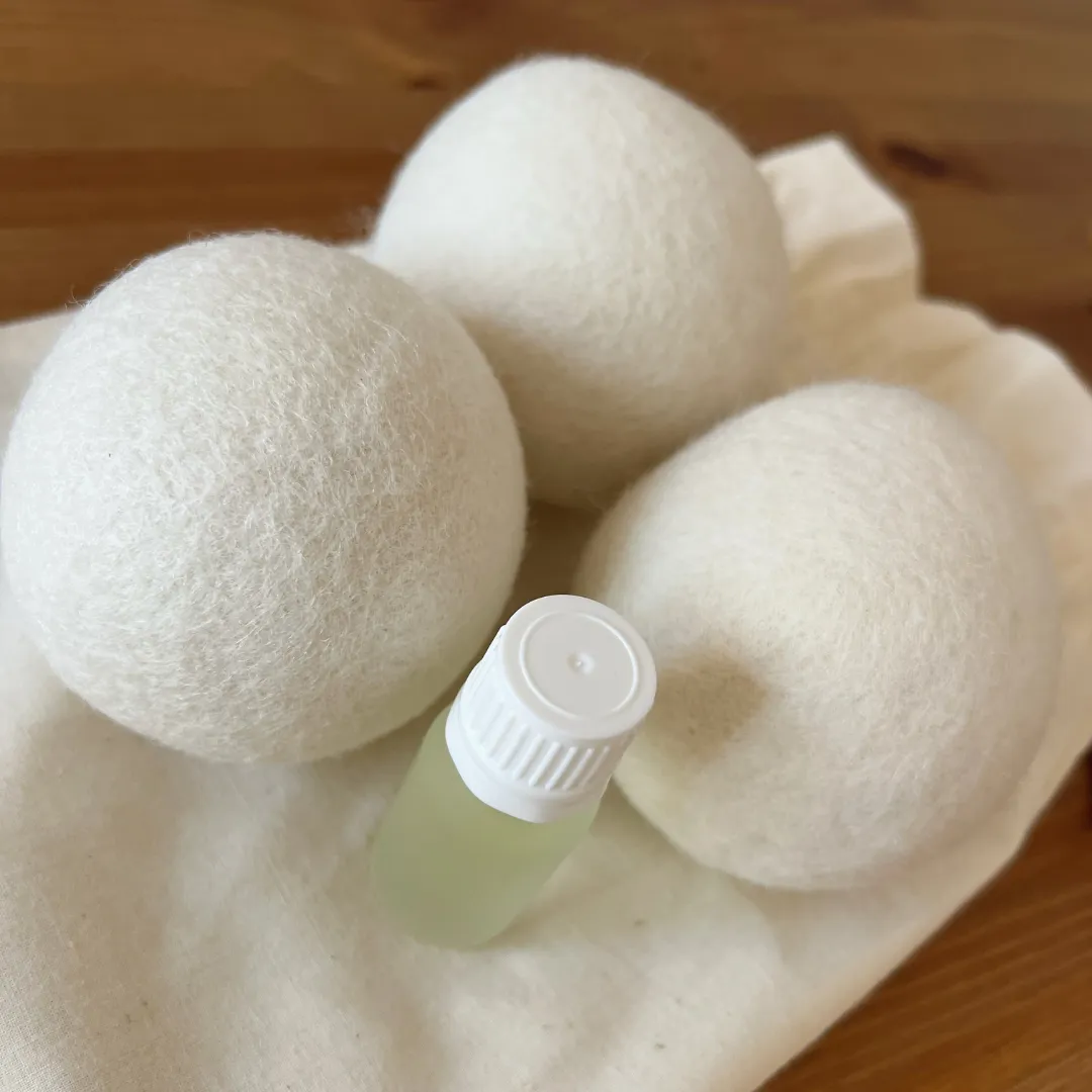 Wool Dryer Balls & Lavender Essential Oil